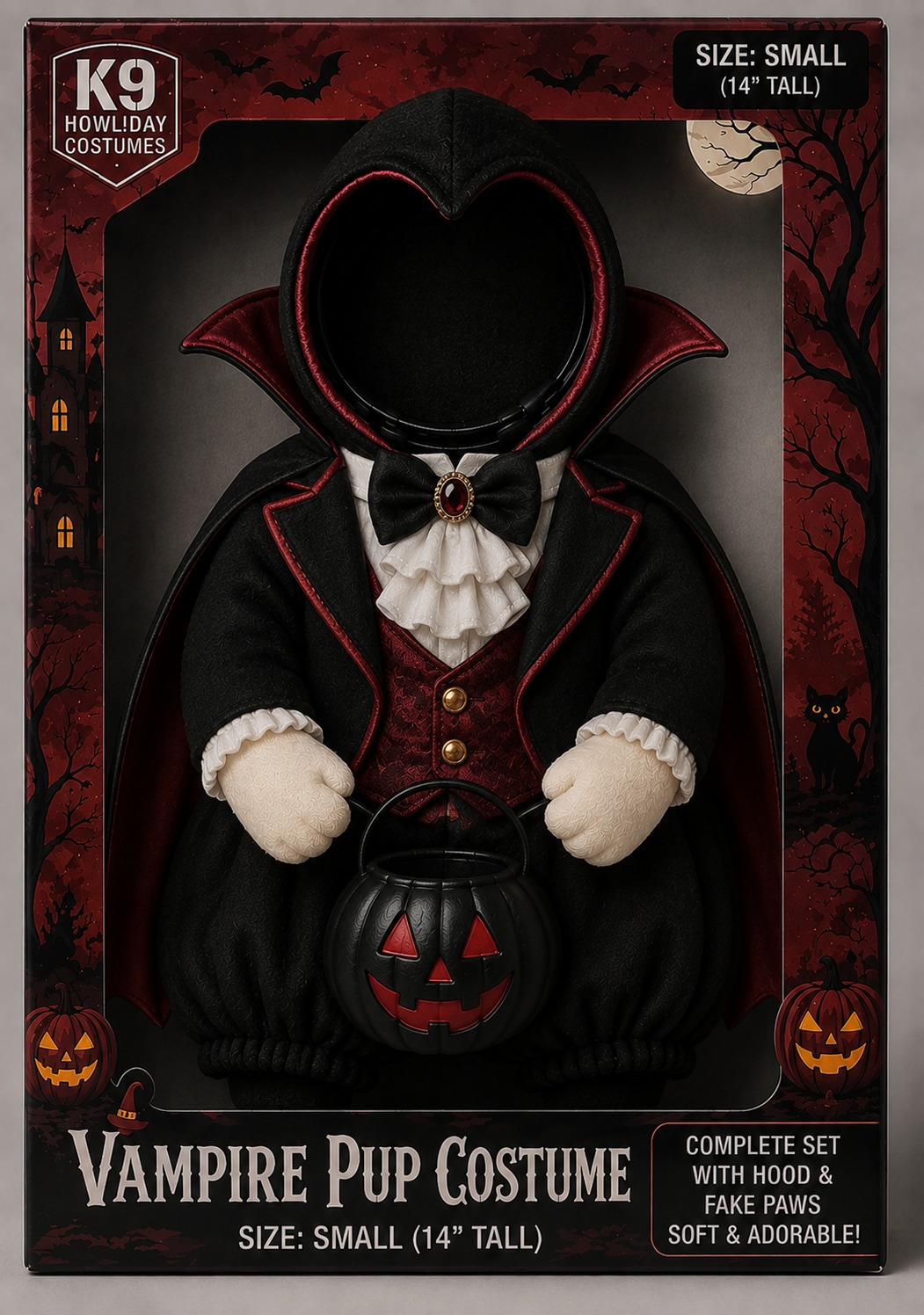Vampire Pup Costume