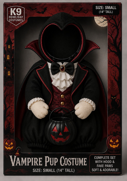 Vampire Pup Costume