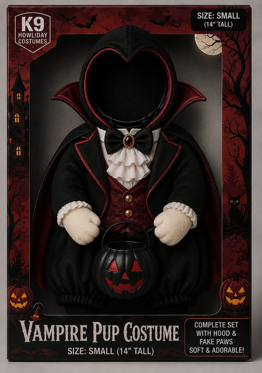 Vampire Pup Costume