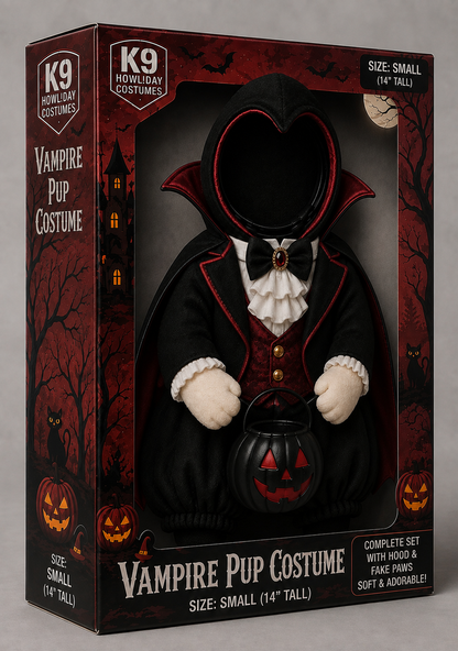 Vampire Pup Costume