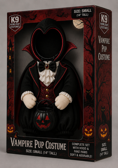 Vampire Pup Costume