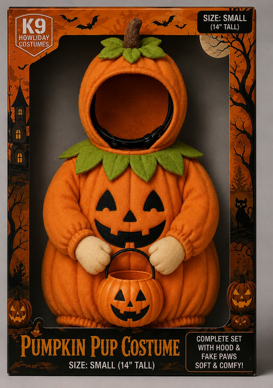 Pumpkin Pup Costume