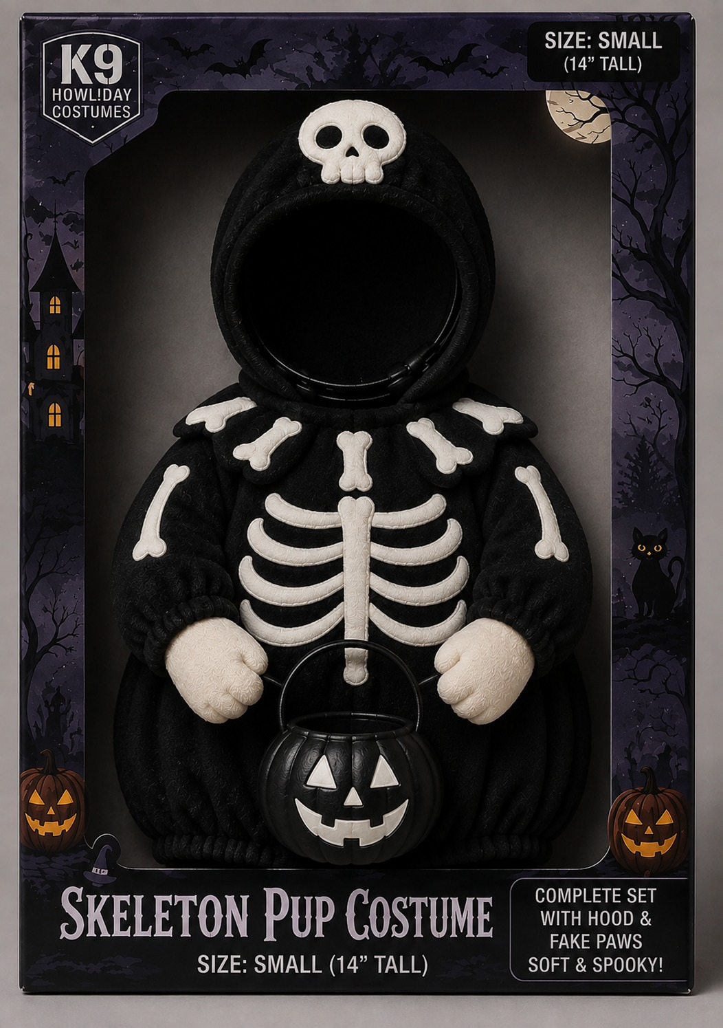 Skeleton Pup Costume