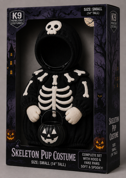 Skeleton Pup Costume